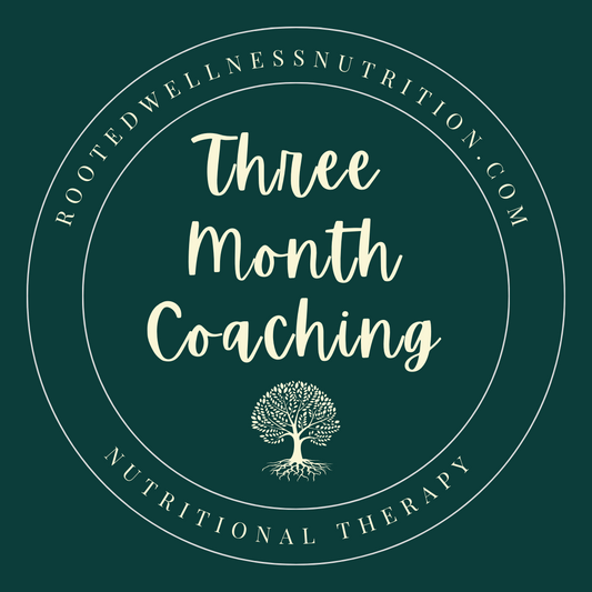 Three Month Nutritional Therapy Coaching