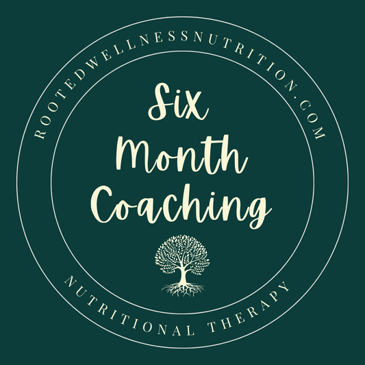 Six Month Nutritional Therapy Coaching