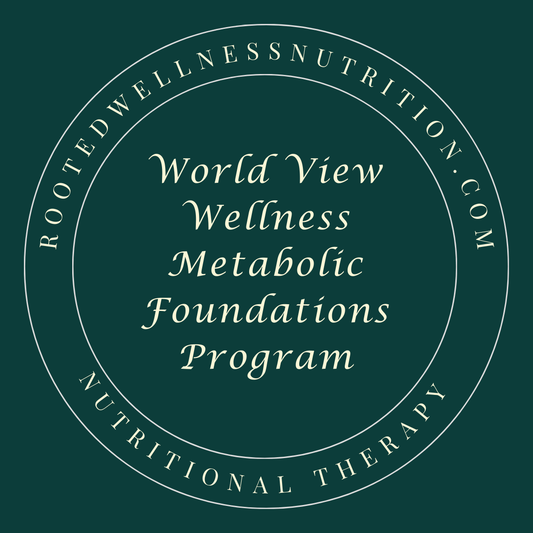 World View Wellness Metabolic Foundations Program